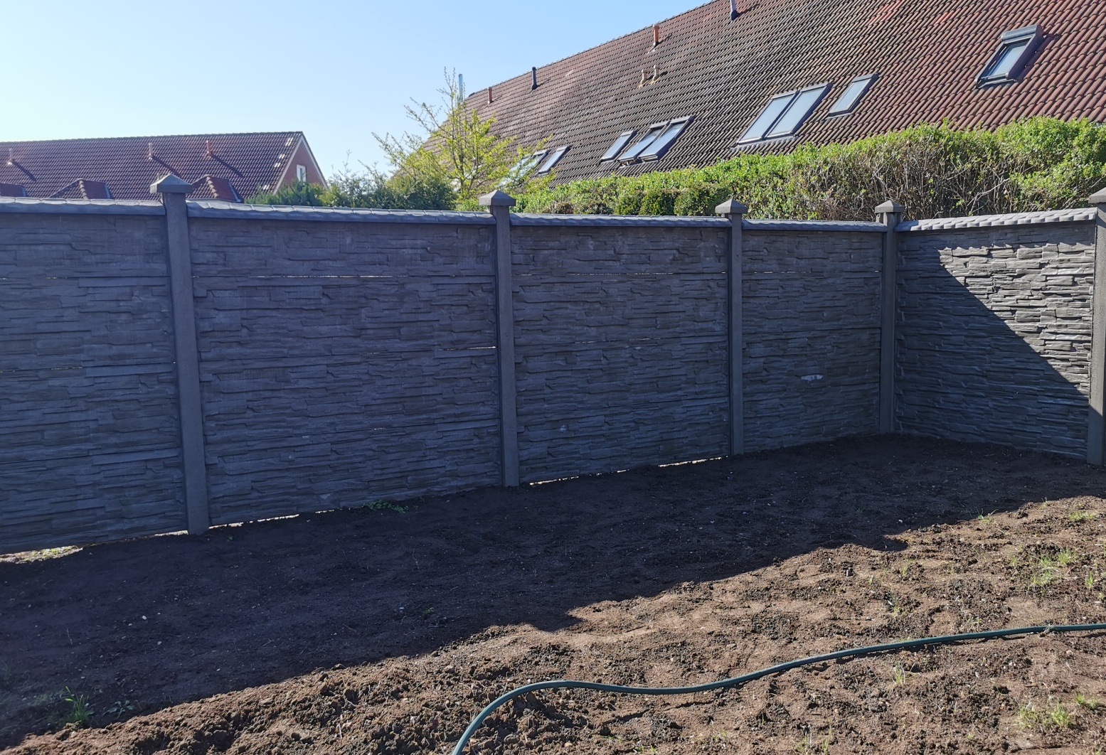 Betonzaun von Zaunfuchs Hannover