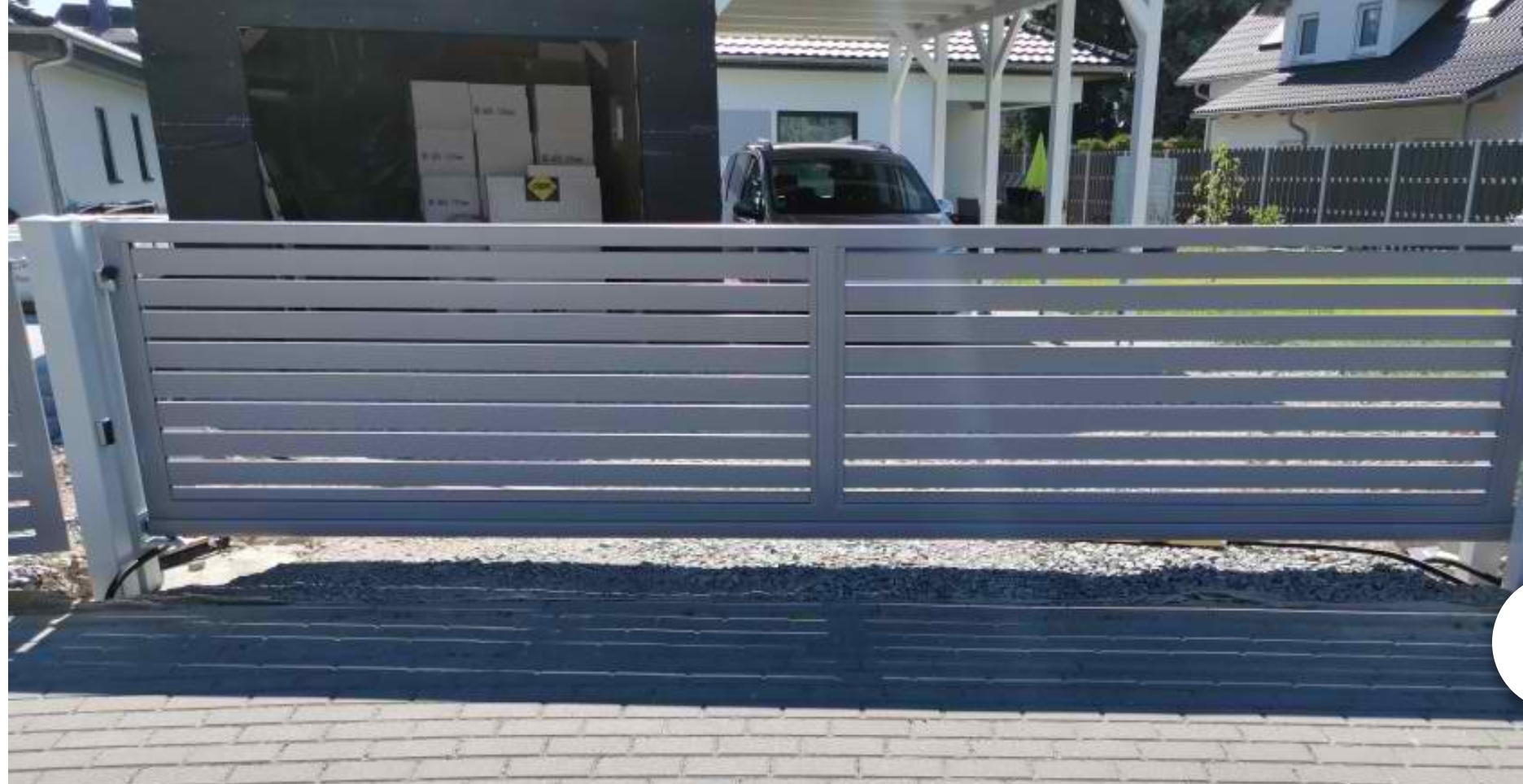 Schiebetor von Zaunfuchs Hannover