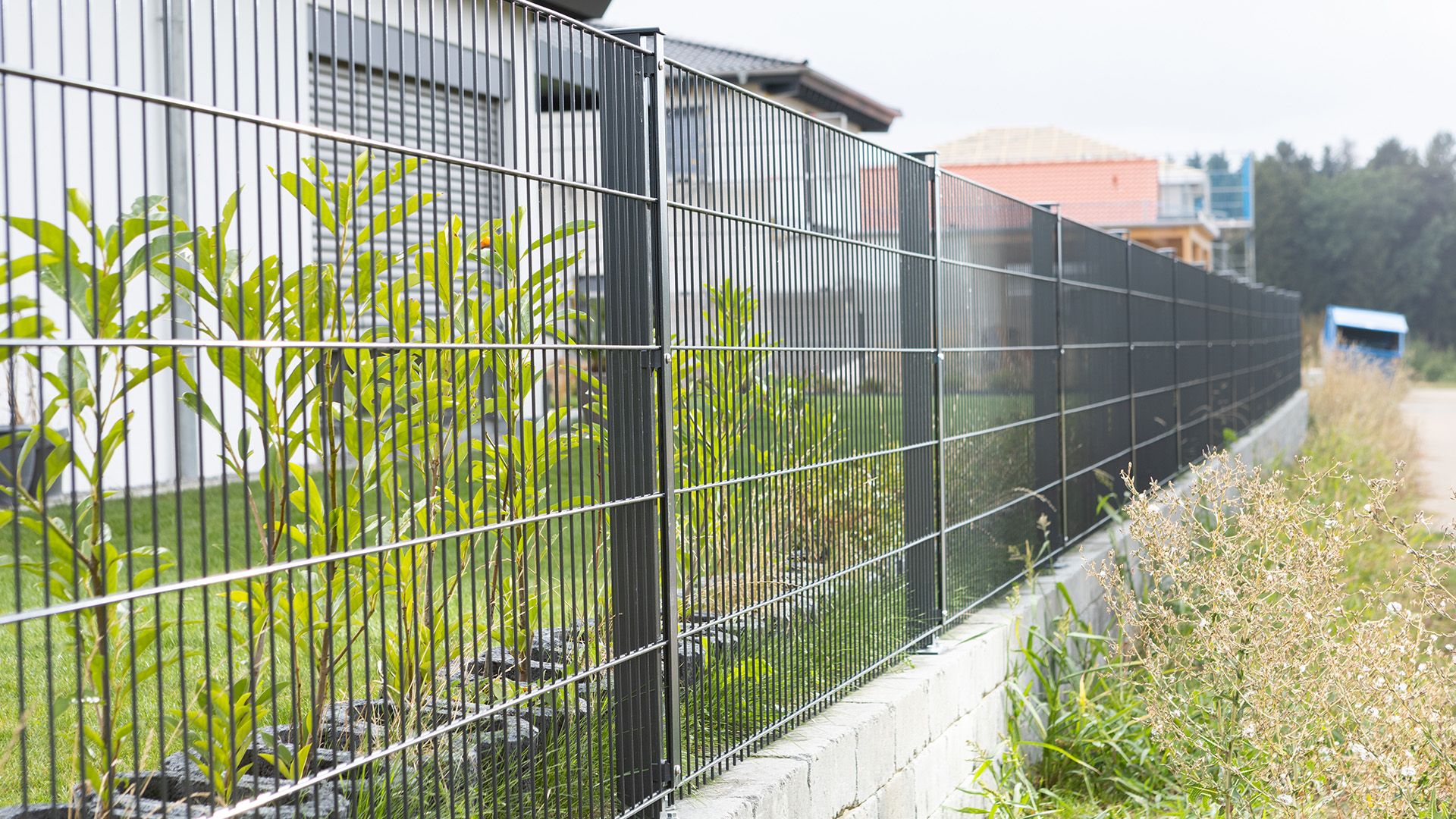 Doppelstabmattenzäune Beispiel von Zaunfuchs Hannover