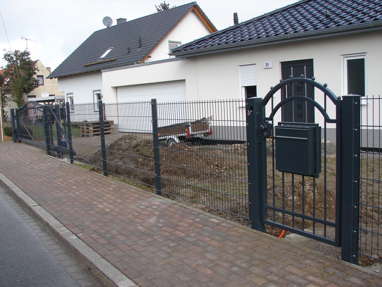 Doppelstabmattenzaun von Zaunfuchs Hannover